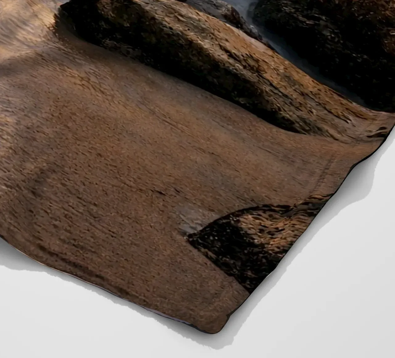 koraalgrotten fleecedeken van landtengs