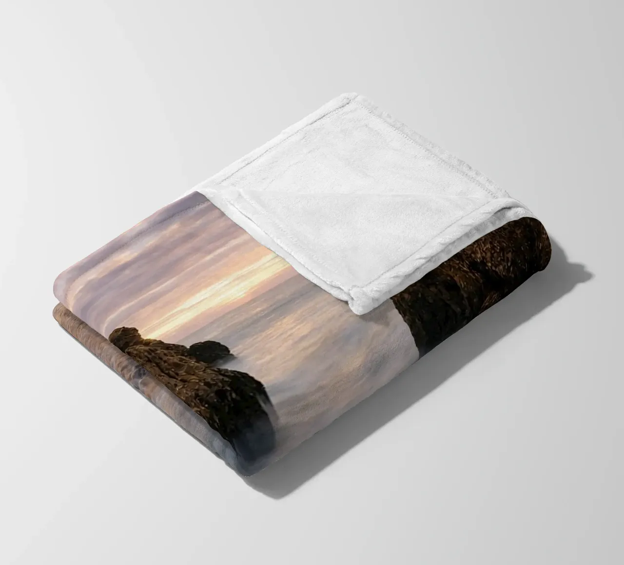 koraalgrotten fleecedeken van landtengs