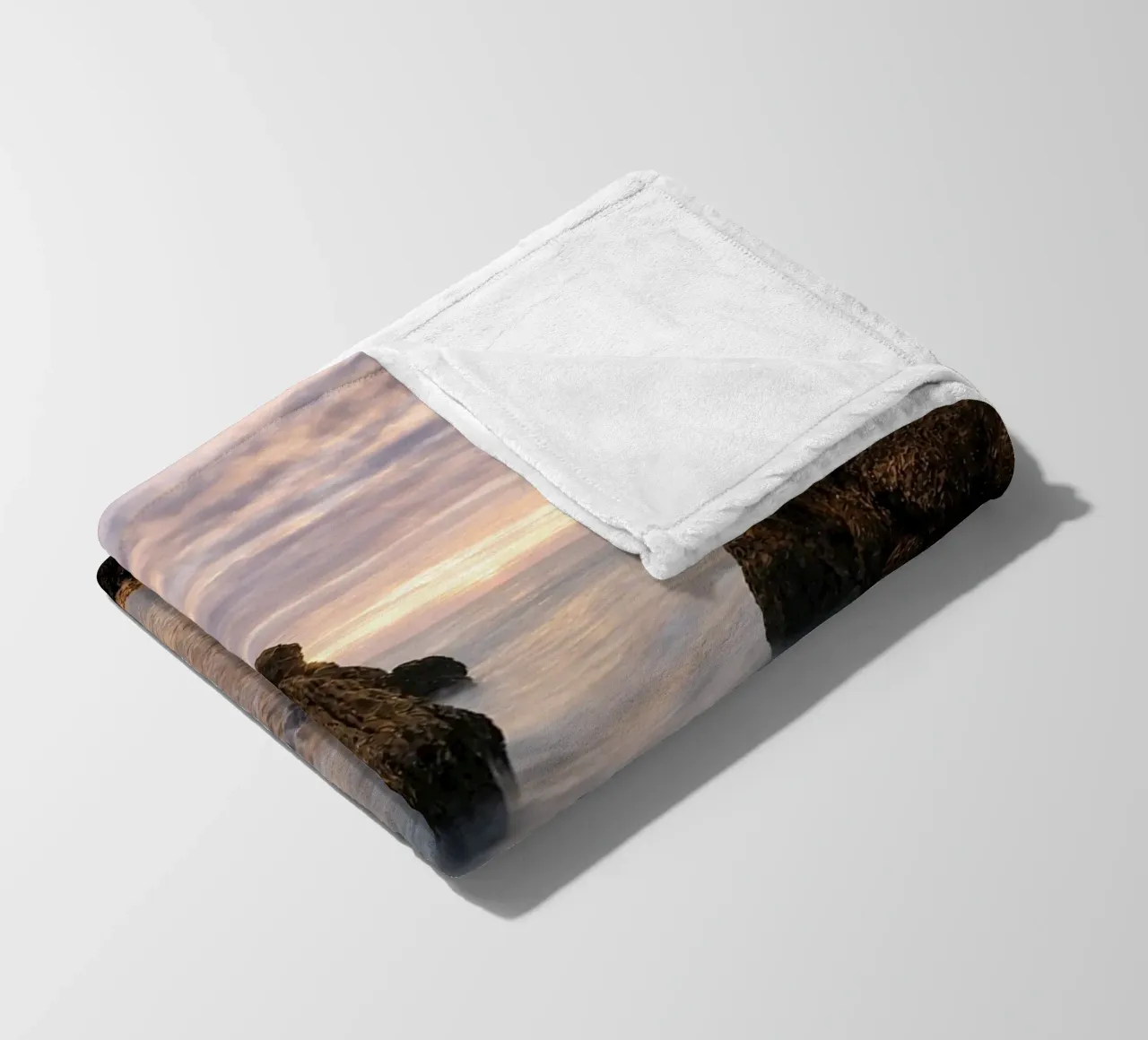 koraalgrotten fleecedeken van landtengs