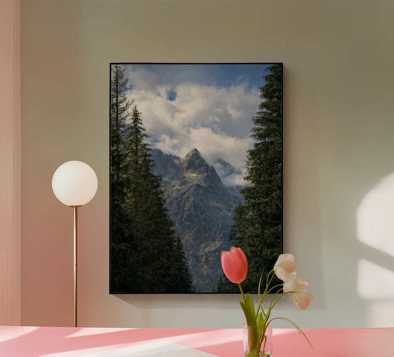 montagna plexiglass da landtengs