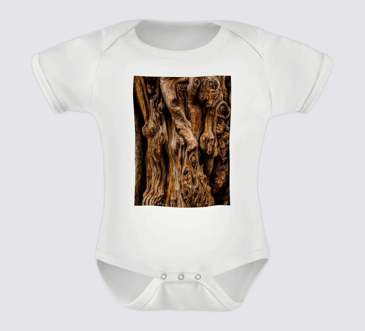 old tree trunk body bébé de landtengs