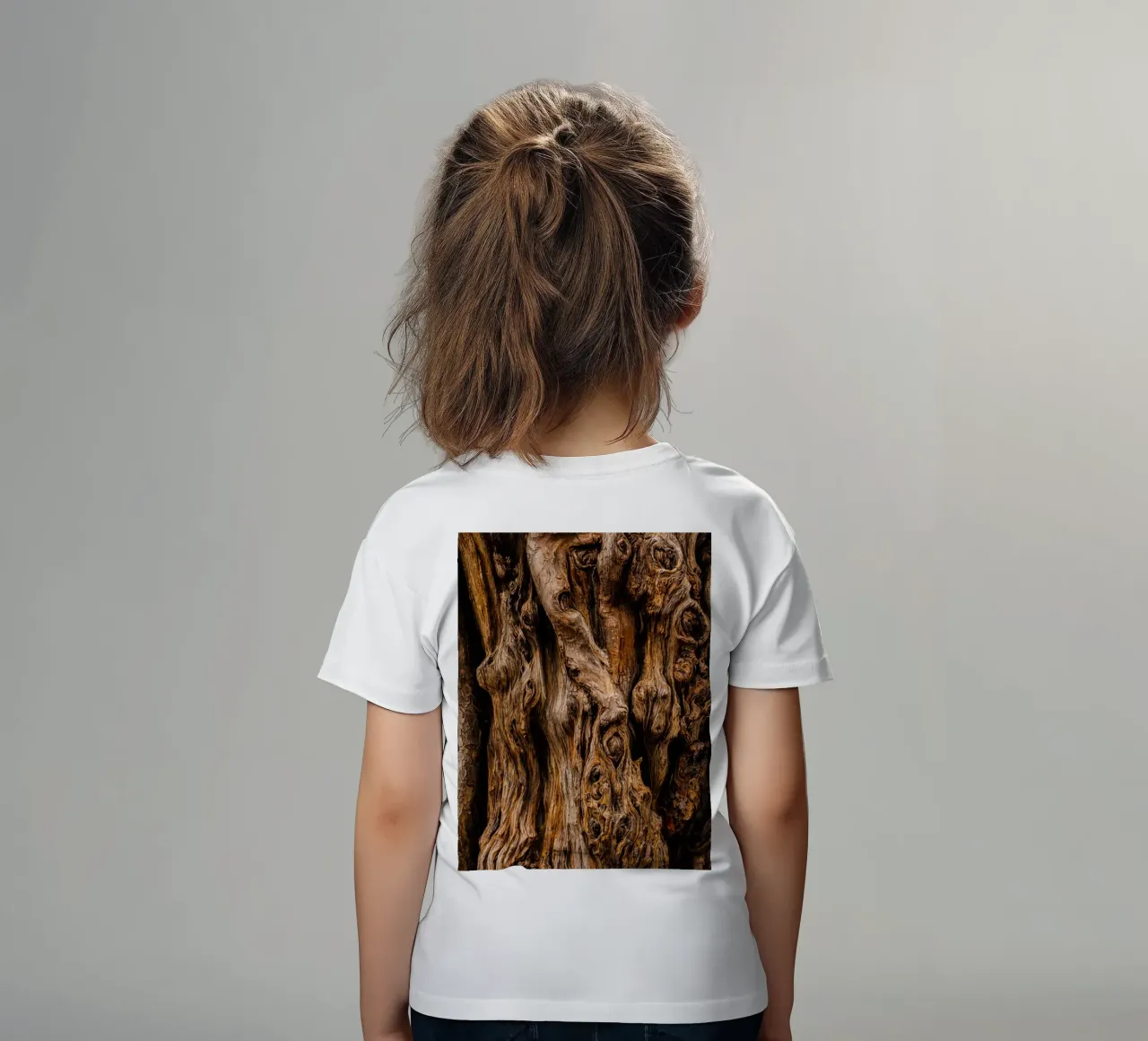 vecchio tronco d'albero t-shirt bambini da landtengs