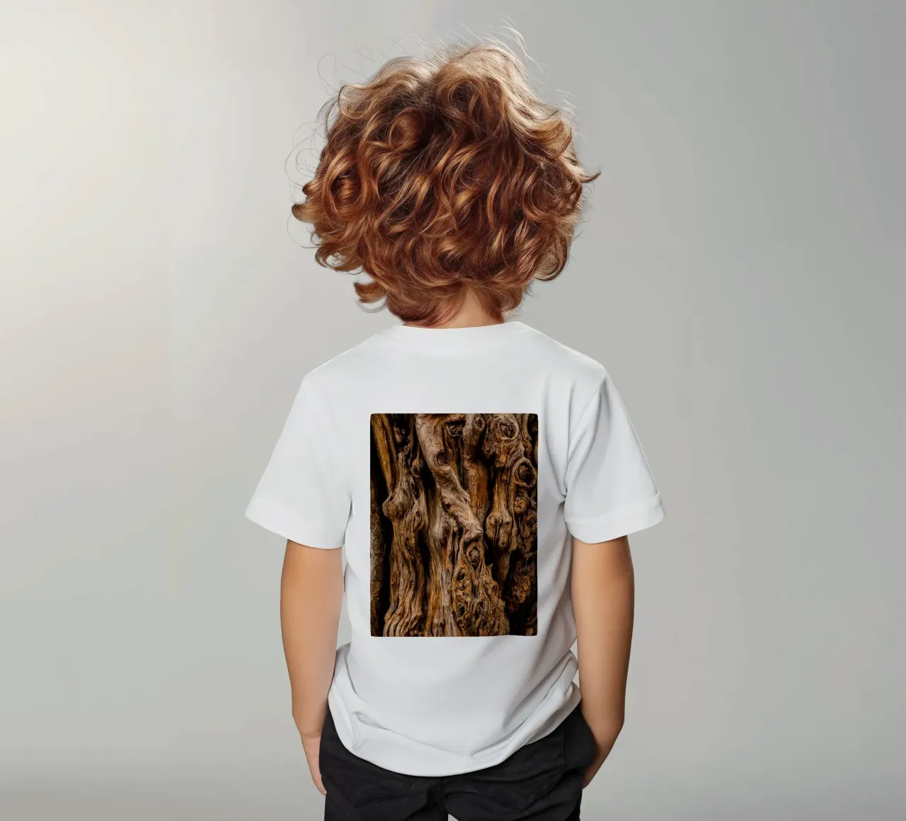 vecchio tronco d'albero t-shirt bambini da landtengs
