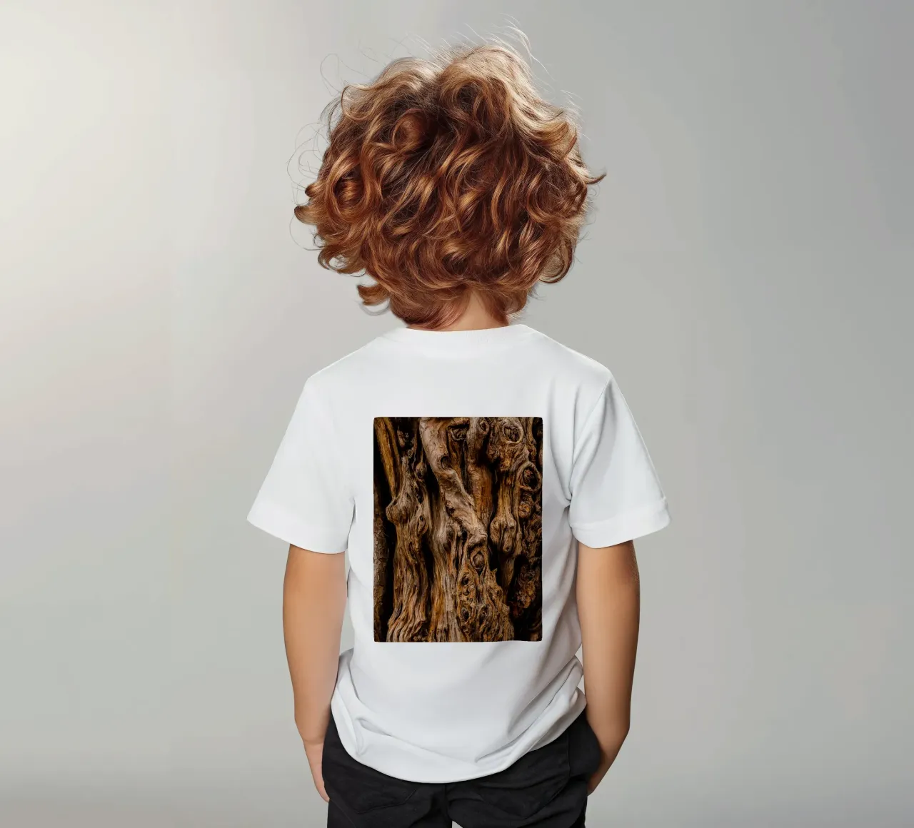 vecchio tronco d'albero t-shirt bambini da landtengs