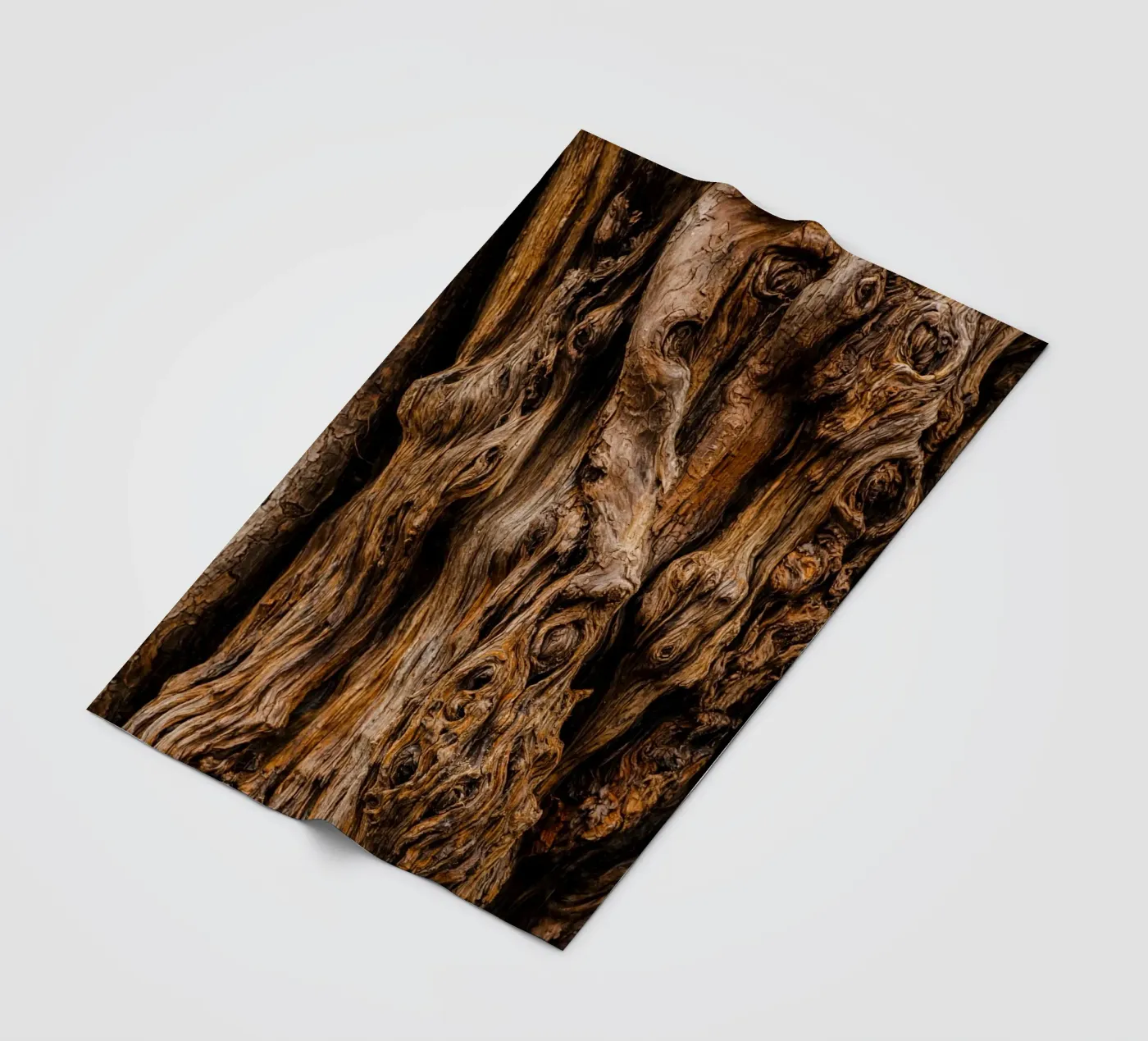 old tree trunk plaid polaire de landtengs