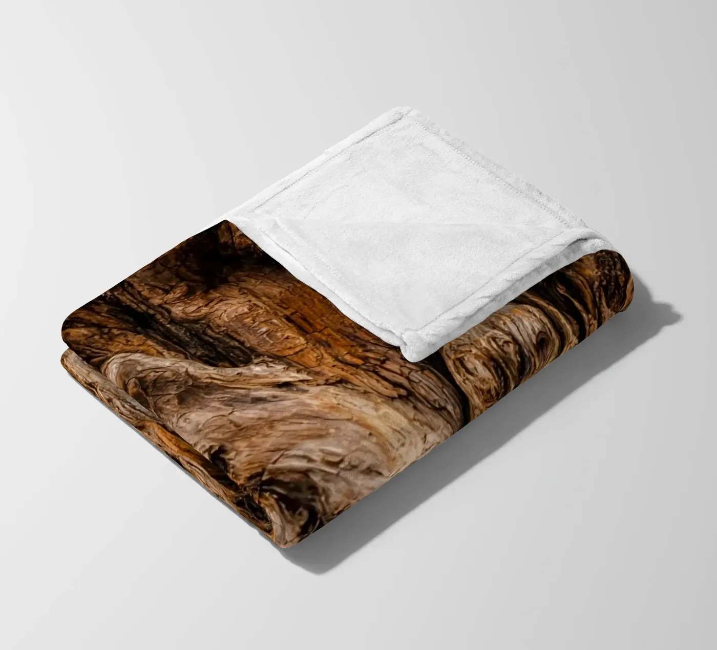 old tree trunk plaid polaire de landtengs