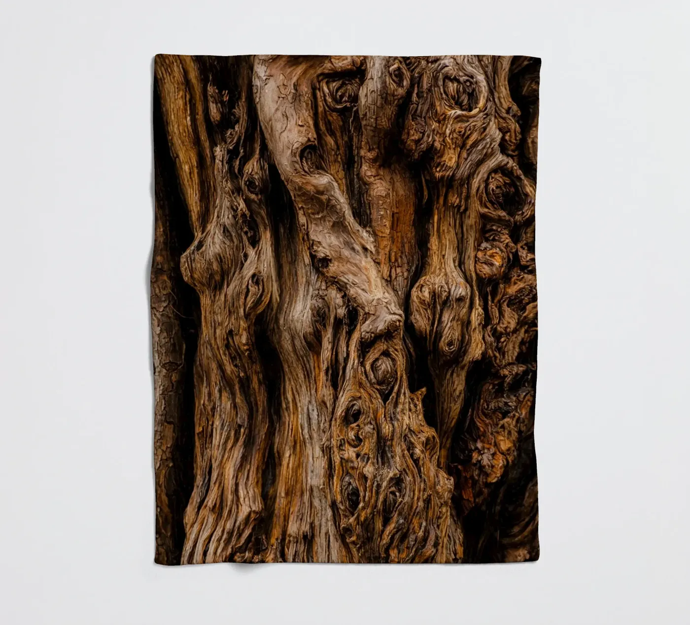 old tree trunk plaid polaire de landtengs