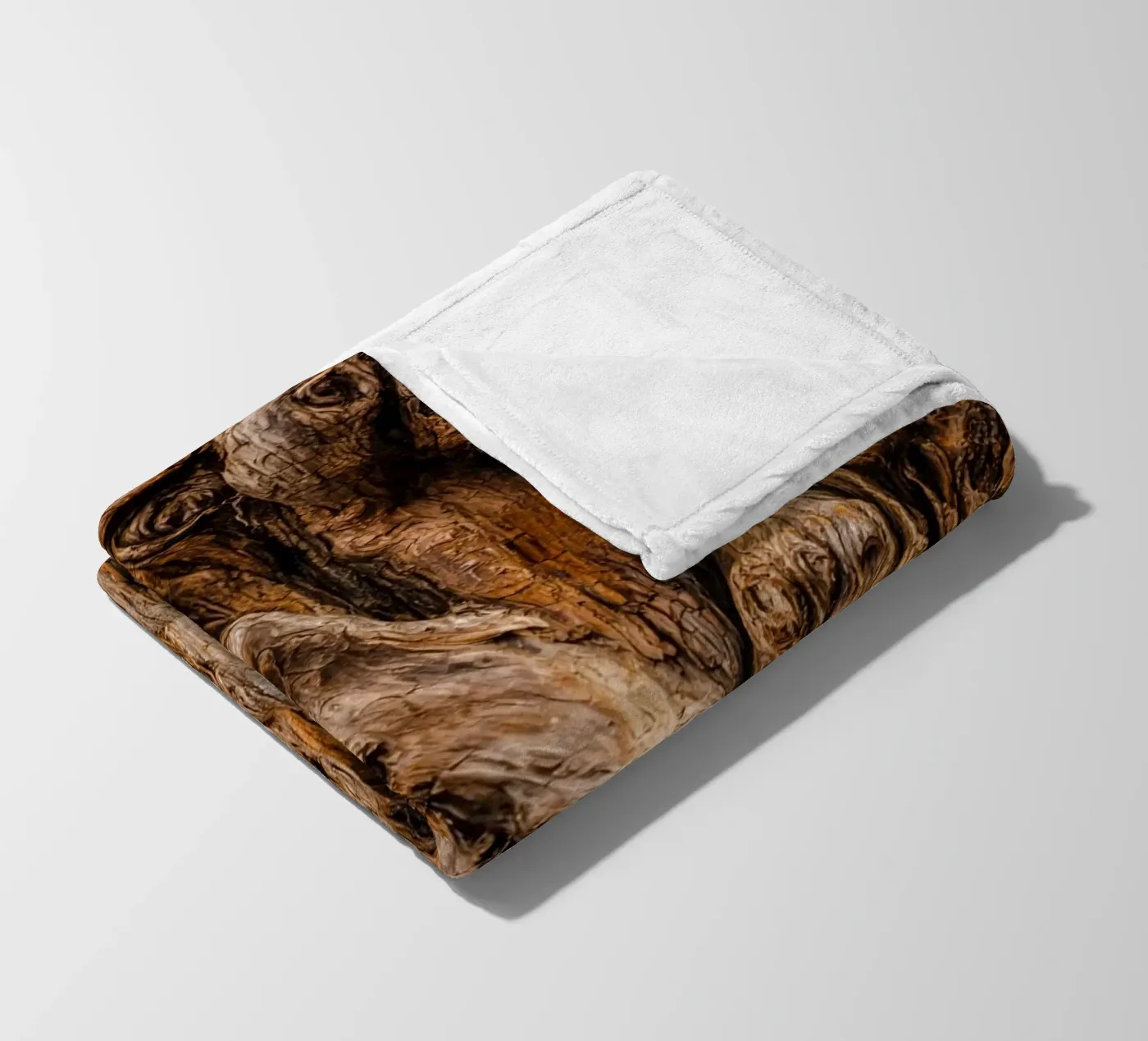 old tree trunk plaid polaire de landtengs