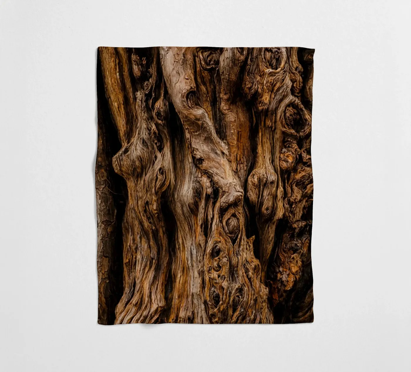 old tree trunk plaid polaire de landtengs