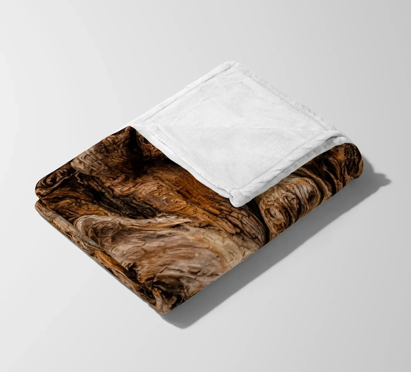 old tree trunk plaid polaire de landtengs