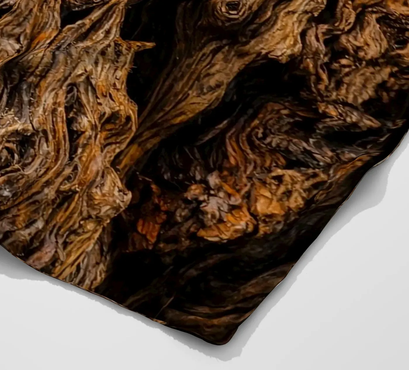 old tree trunk plaid polaire de landtengs