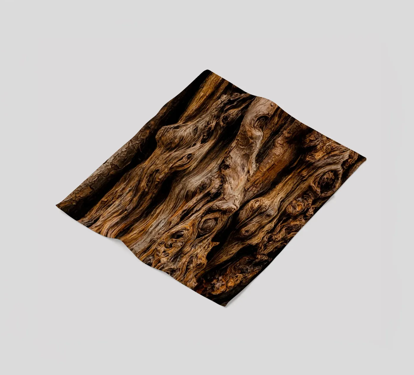 old tree trunk plaid polaire de landtengs