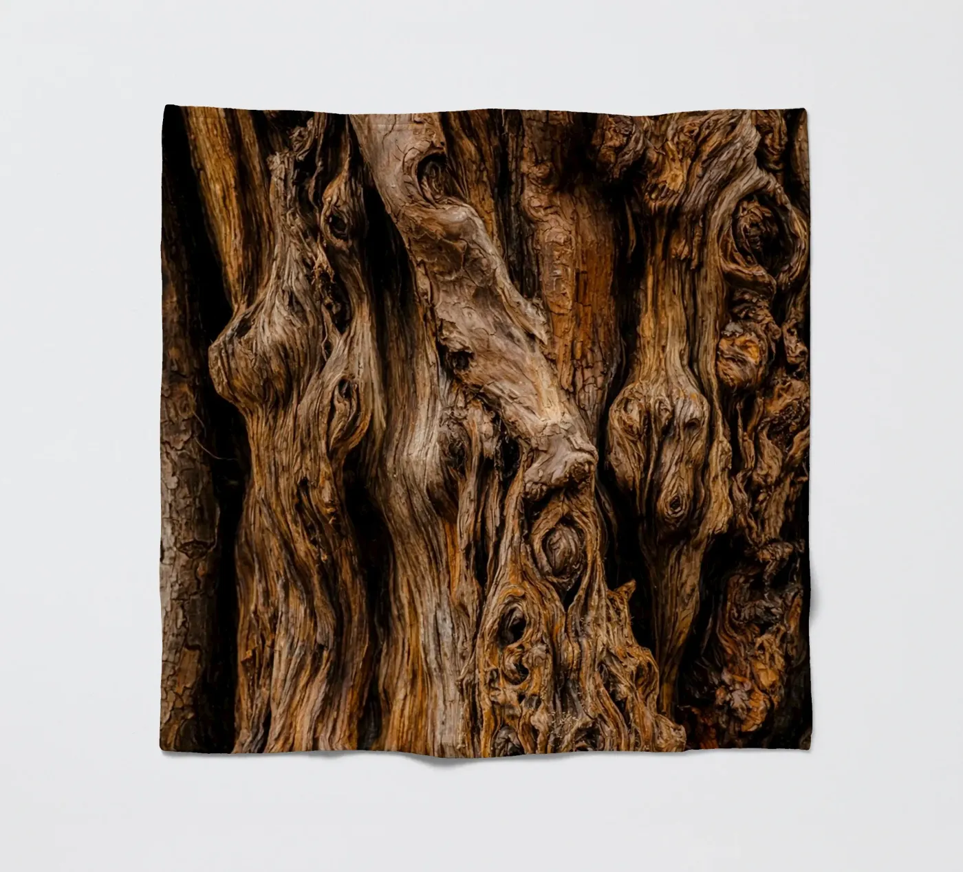 old tree trunk plaid polaire de landtengs