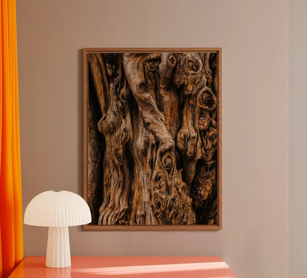 old tree trunk forex plate by landtengs