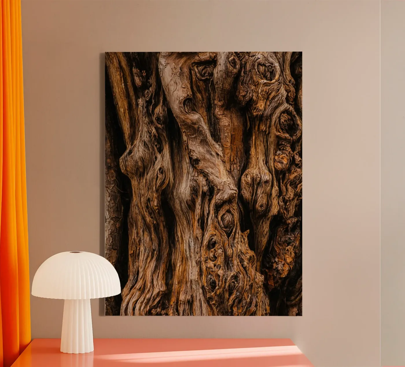 old tree trunk Leinwand von landtengs