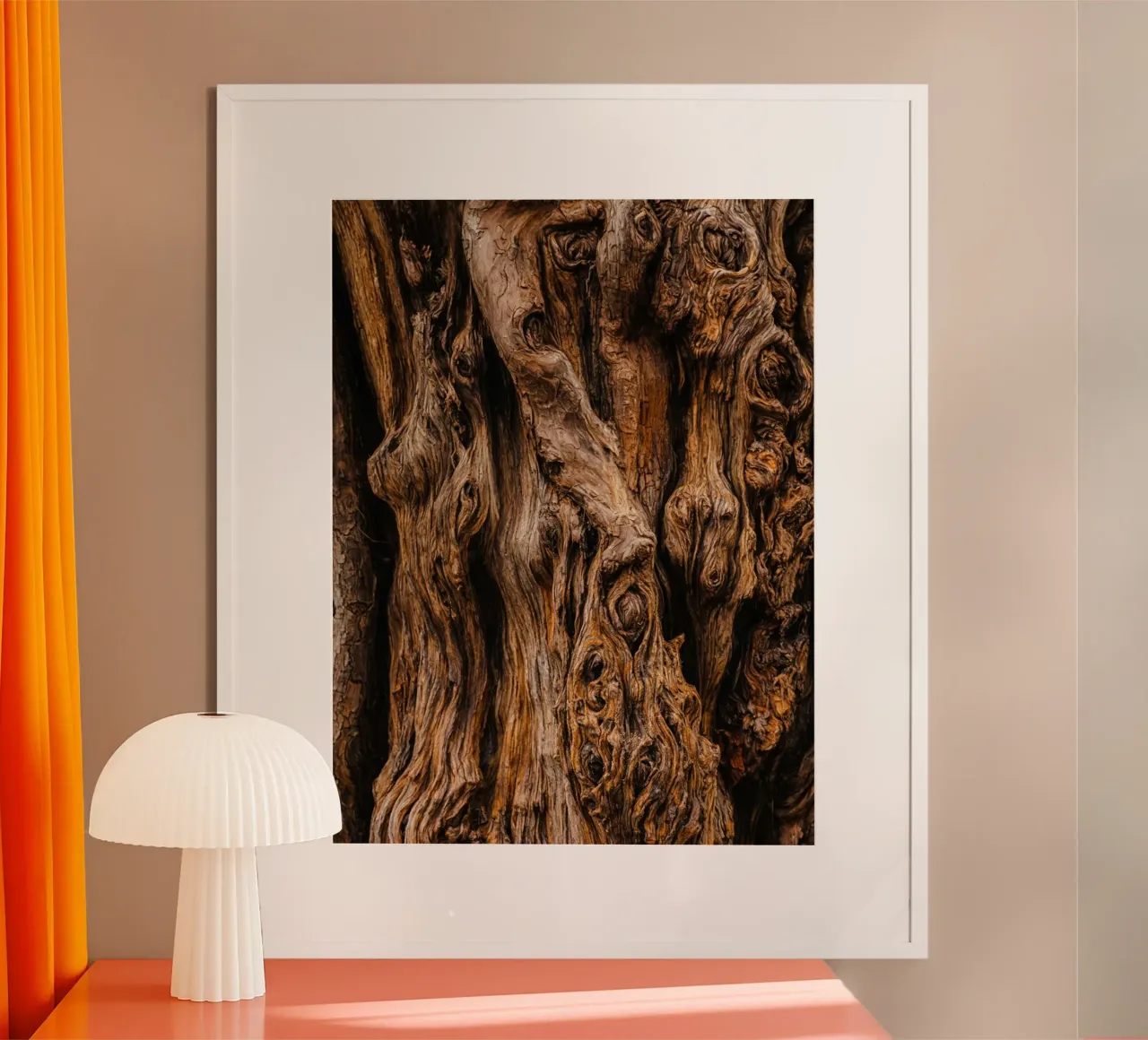 old tree trunk poster by landtengs