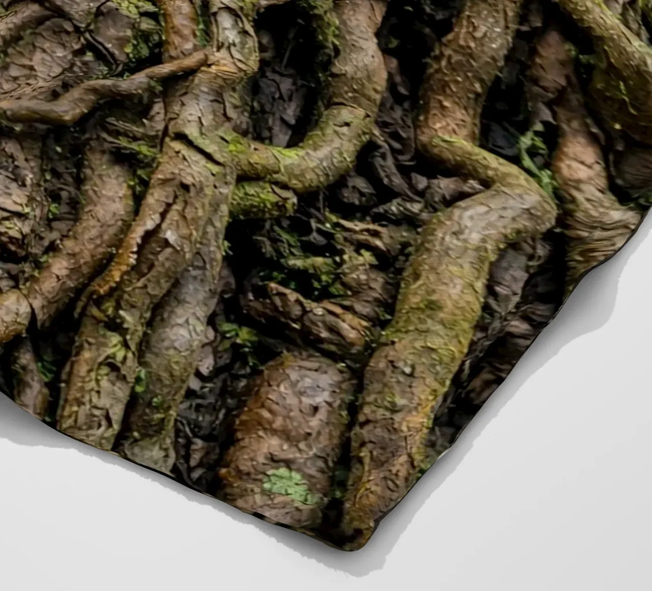 Baumwurzel Fleecedecke von landtengs