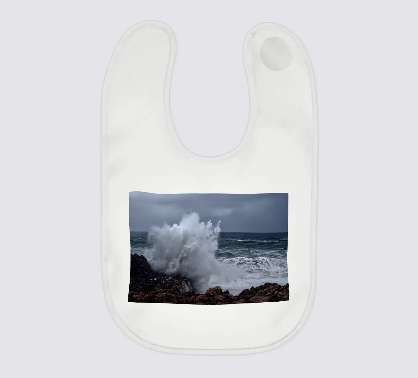 Huge Wave Babylätzchen von Fjöllart