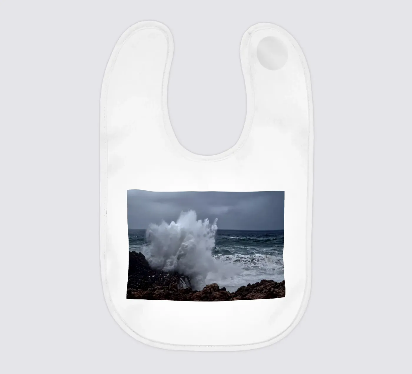 Huge Wave Babylätzchen von Fjöllart