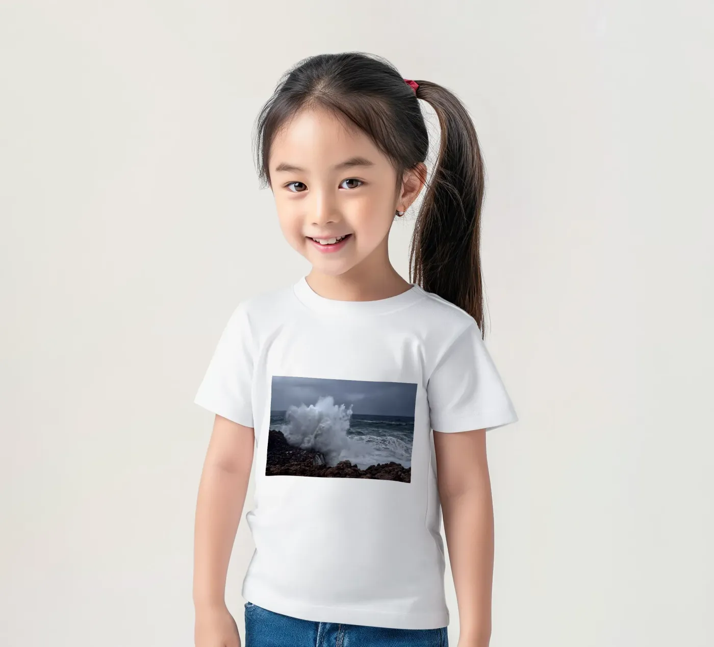 Huge Wave t-shirt bambini da Fjöllart