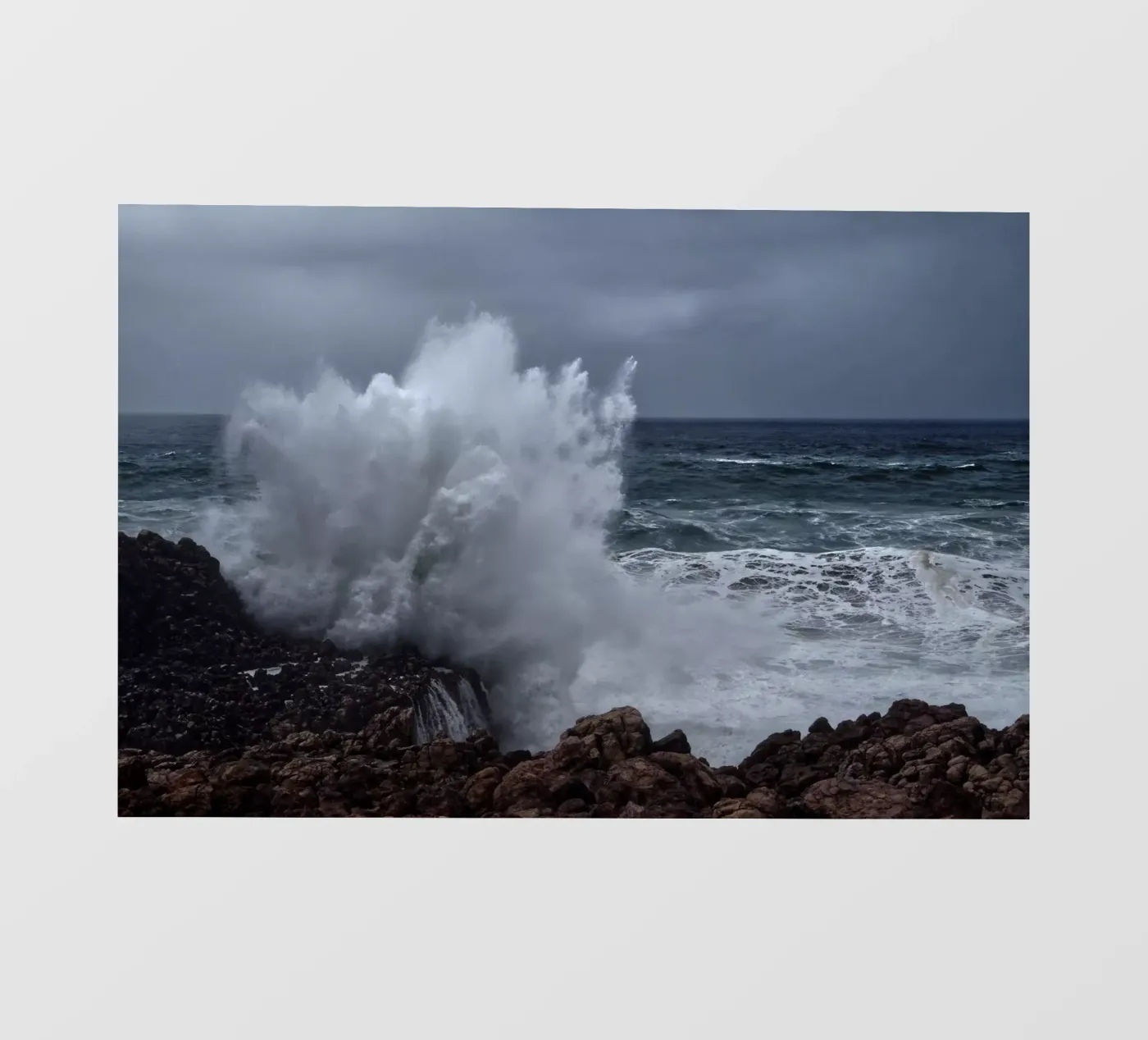 Huge Wave fotobehang van Fjöllart