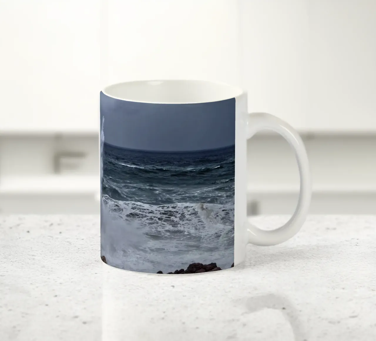 Huge Wave tazza in ceramica da Fjöllart