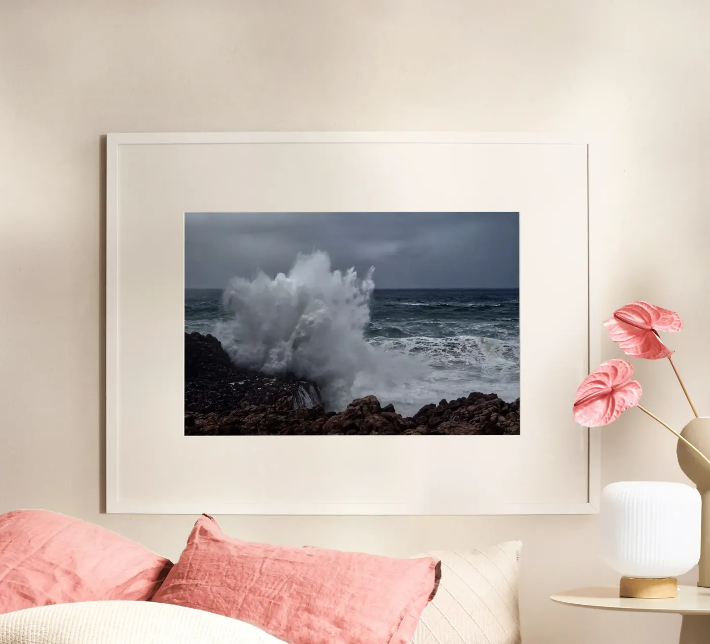 Huge Wave poster da Fjöllart
