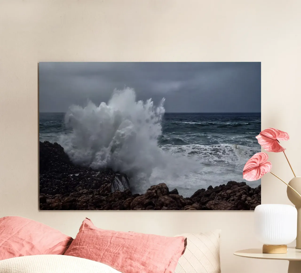 Huge Wave poster da Fjöllart