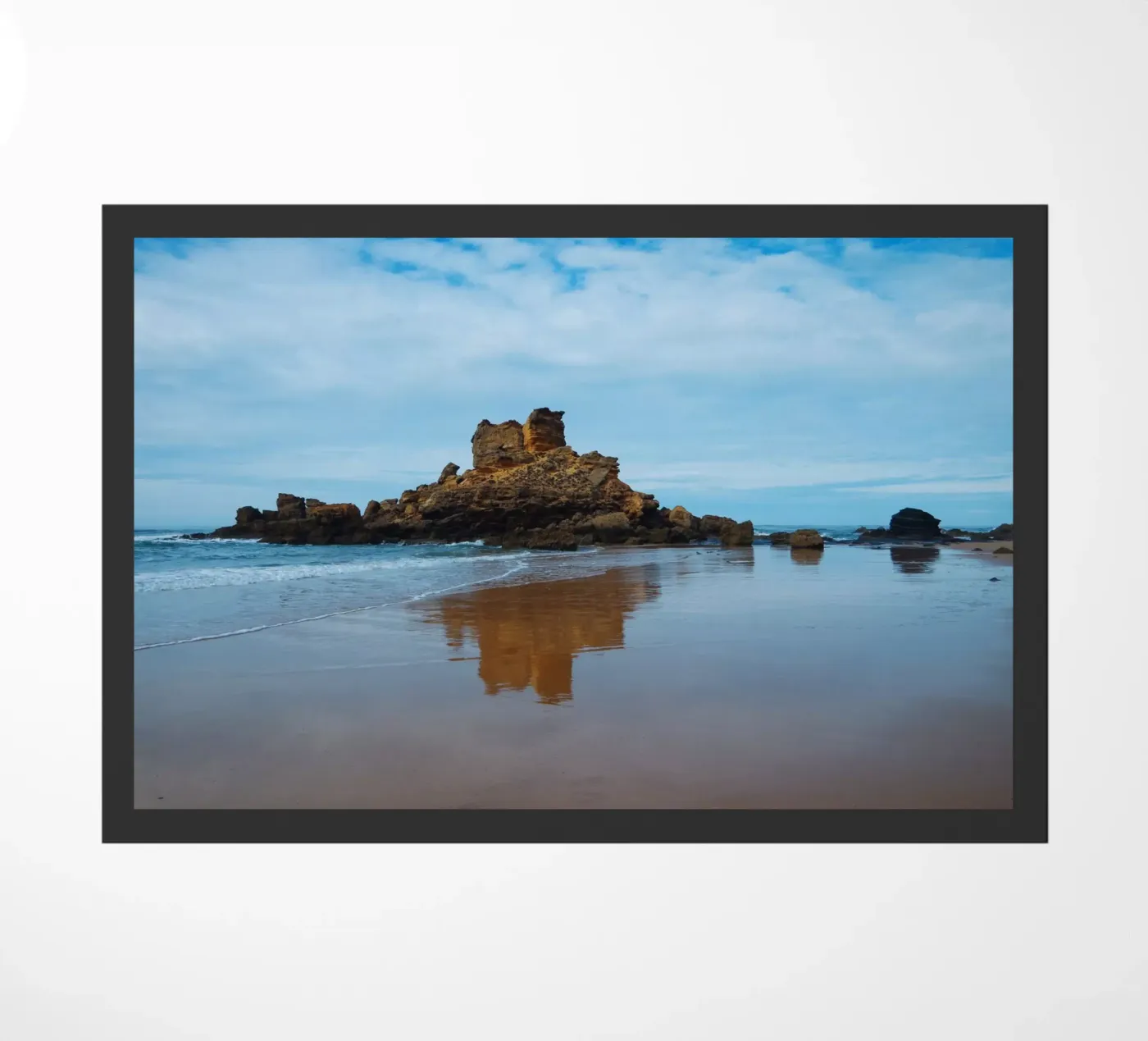 Rocky beach deurmat van Fjöllart