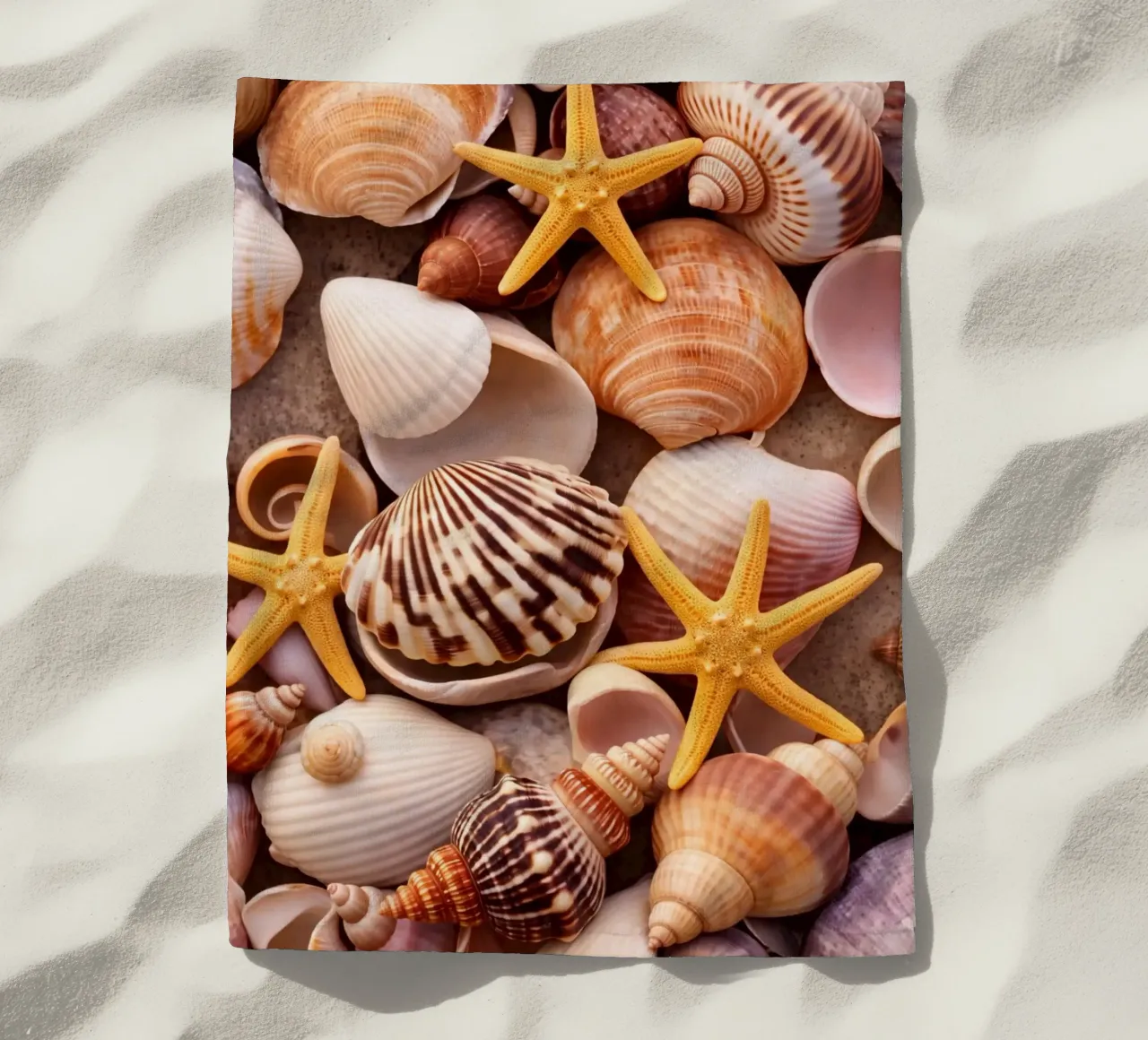 conchiglia telo mare da landtengs