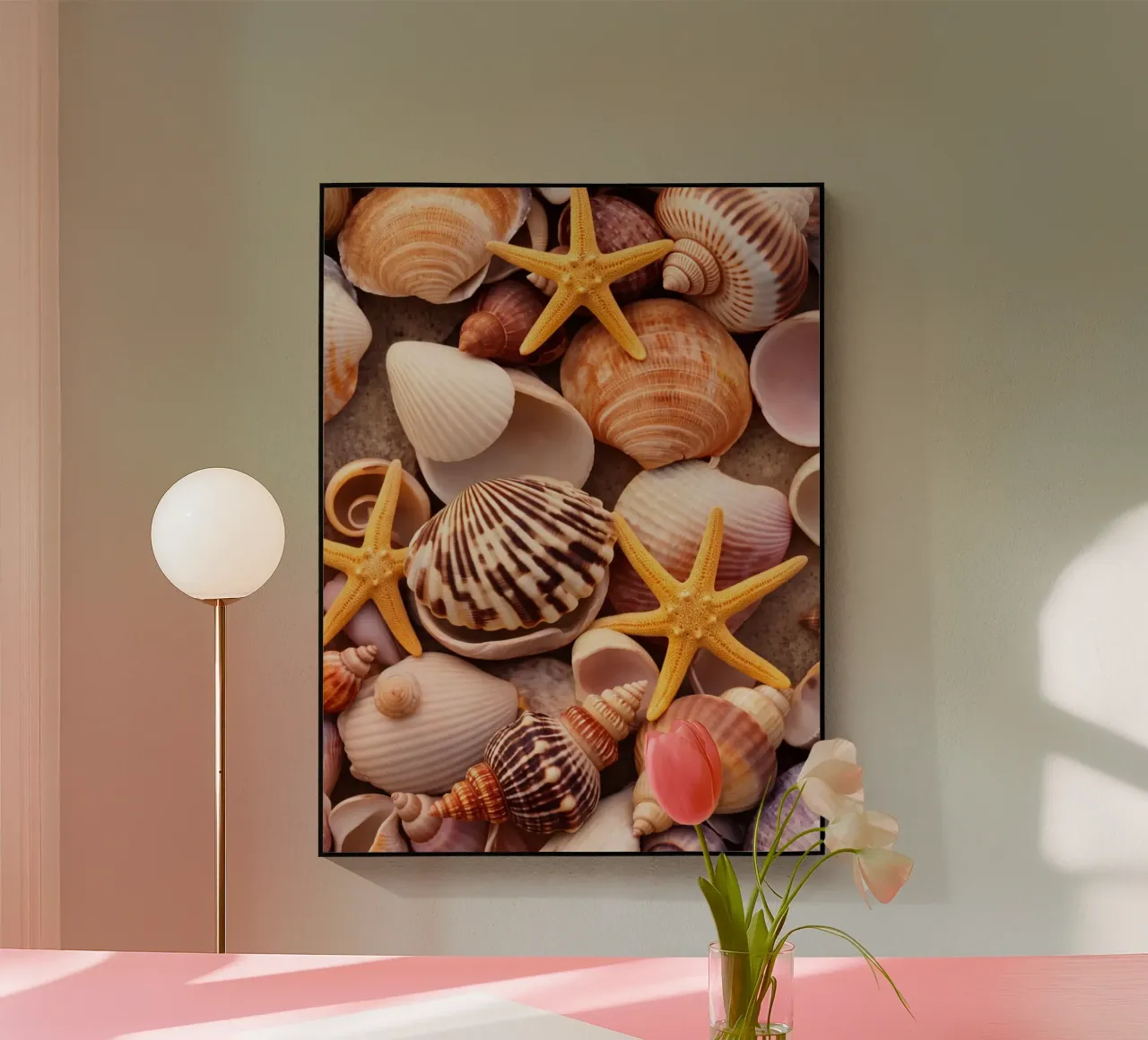 coquillage plexiglas de landtengs