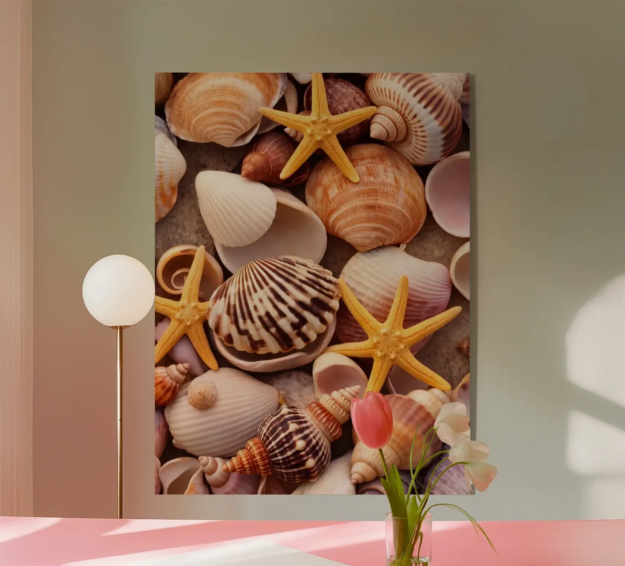 coquillage plexiglas de landtengs