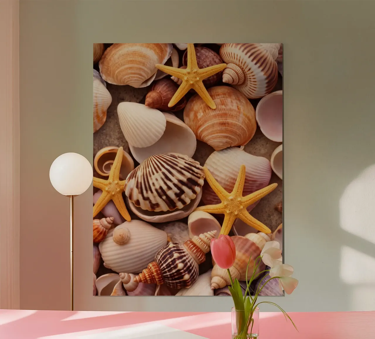 sea shell poster by landtengs