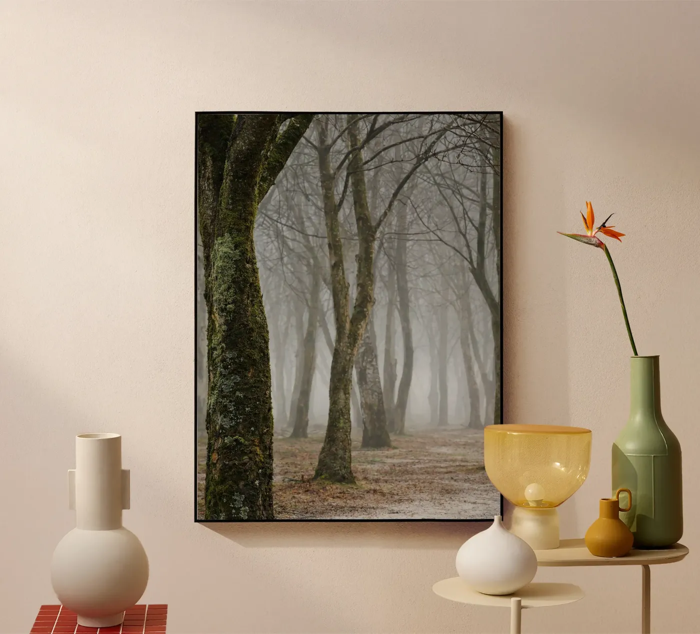 trees in the forest plexiglass da landtengs