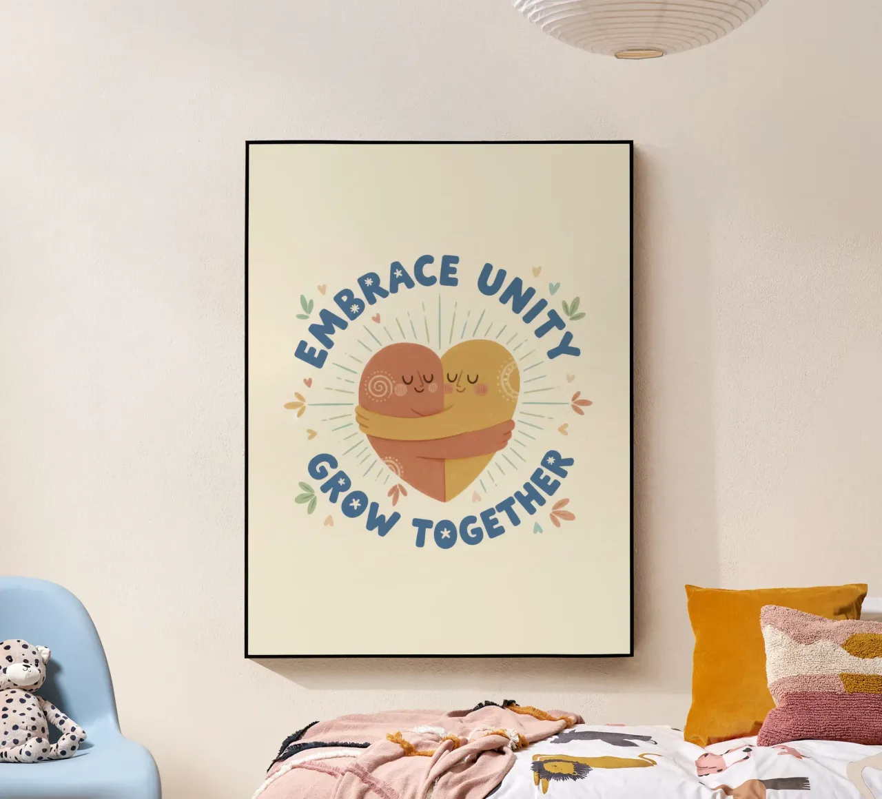 Boundless Unity Embrace plexiglass da Good Cracks