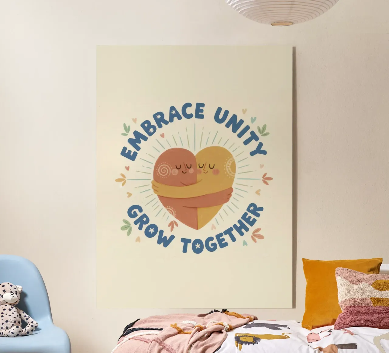 Boundless Unity Embrace plexiglass da Good Cracks