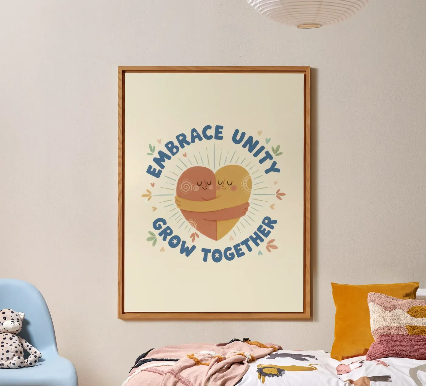 Boundless Unity Embrace alluminio dibond da Good Cracks