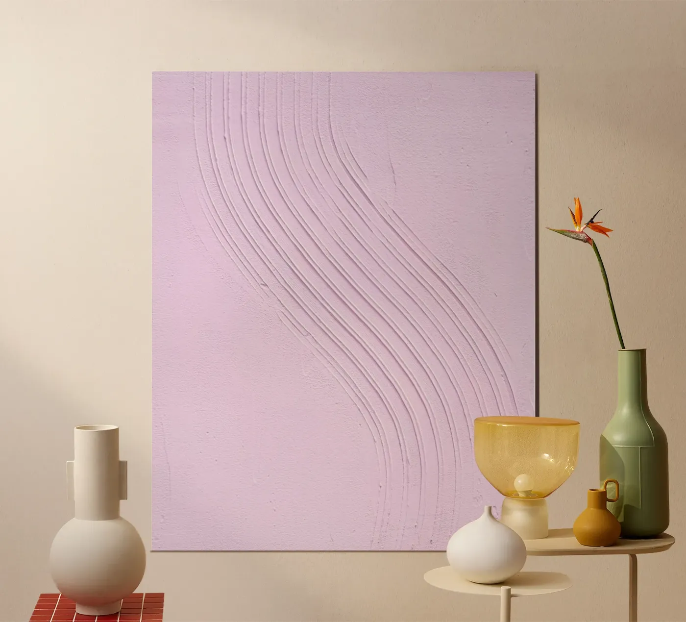 Flow No.5 poster van Dopamine Goods - Abstract Corner