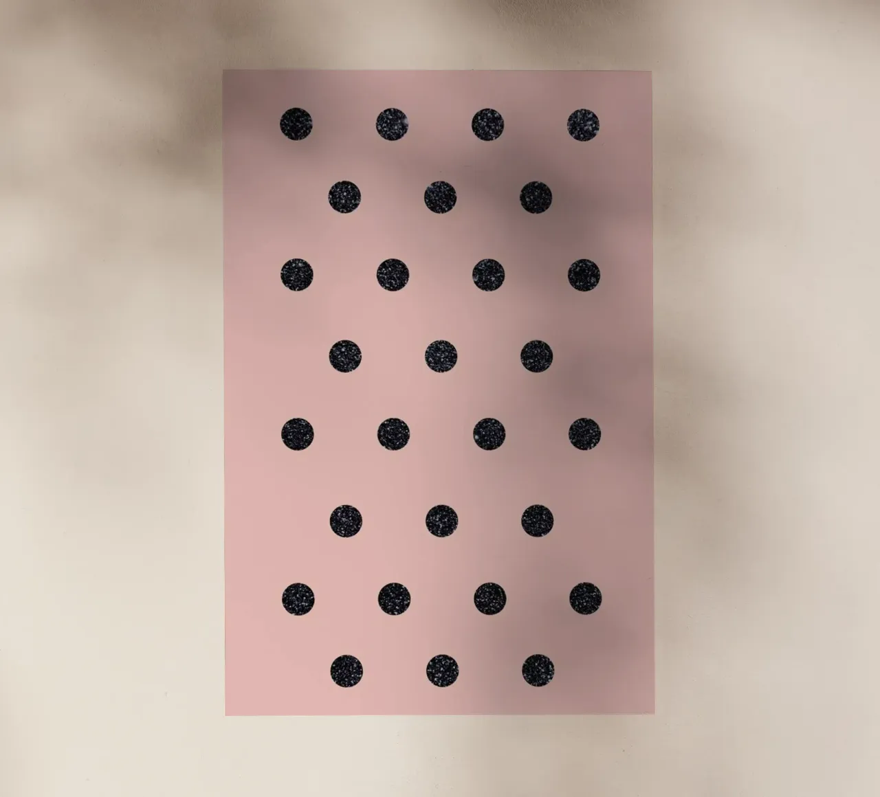 Shiny Polk Dots On Pink pellicola backlit da cafelab