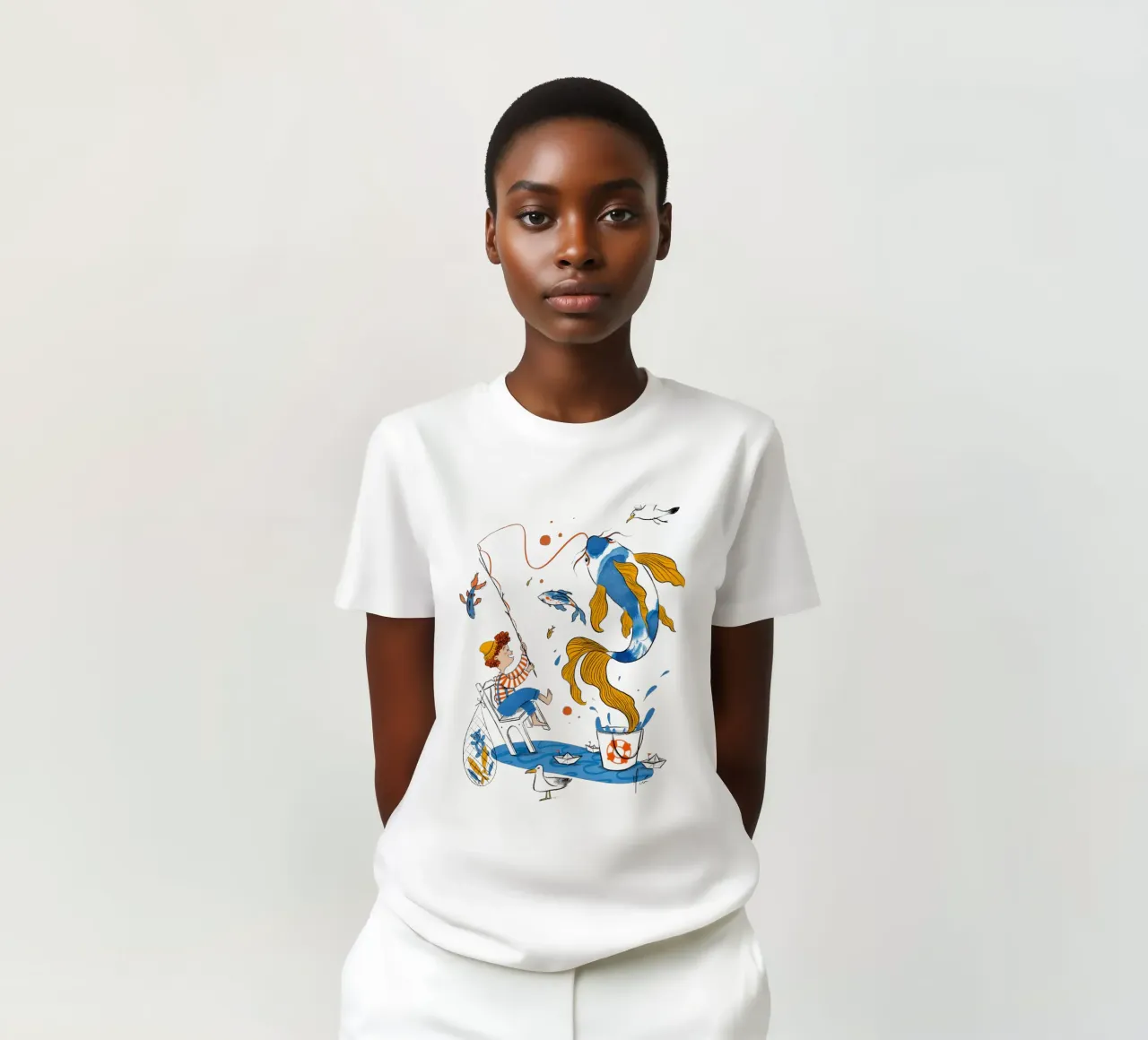 C'est en rêvant que l'on devient grand t-shirt de Moira Scicluna Zahra
