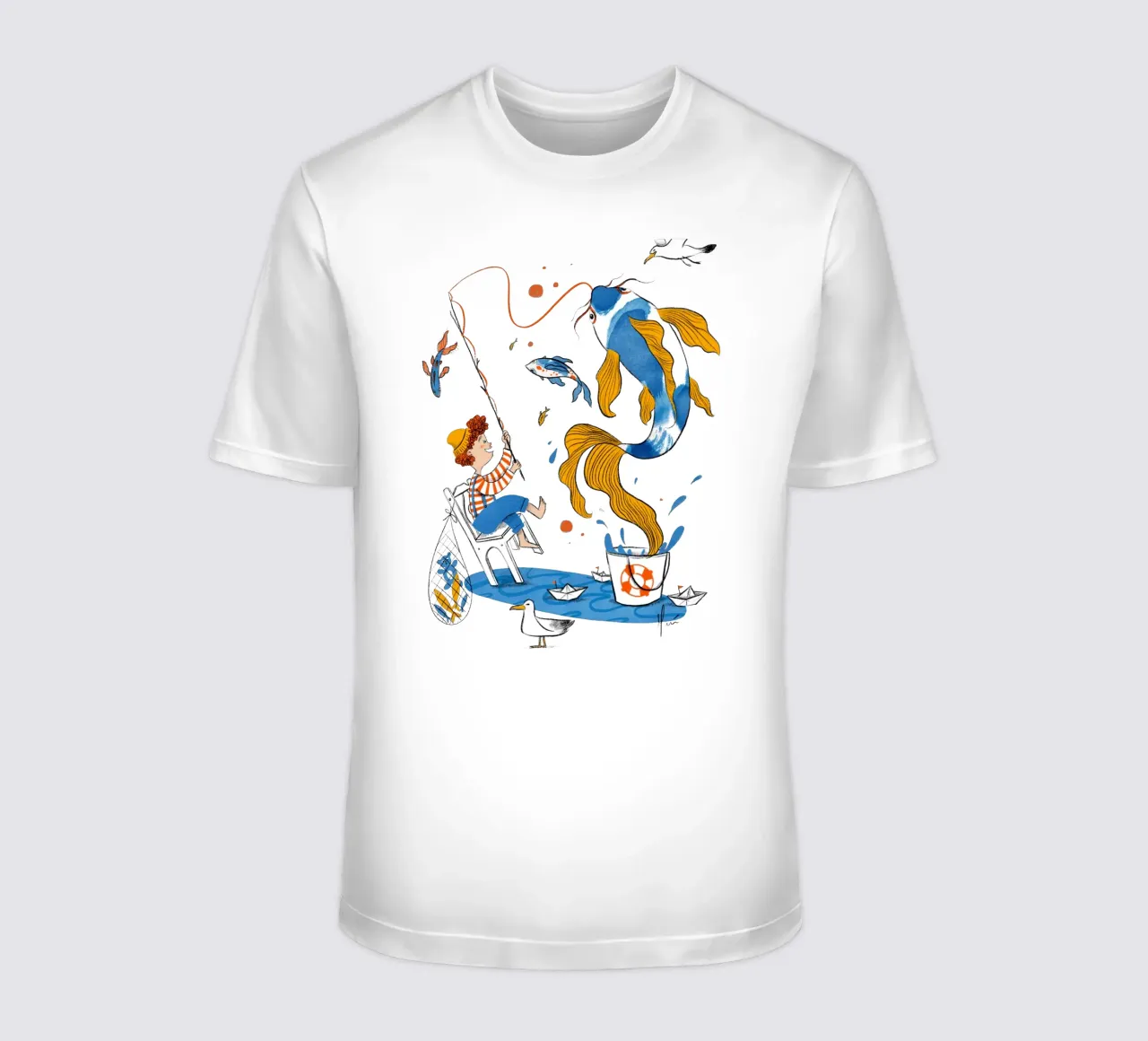 C'est en rêvant que l'on devient grand t-shirt de Moira Scicluna Zahra