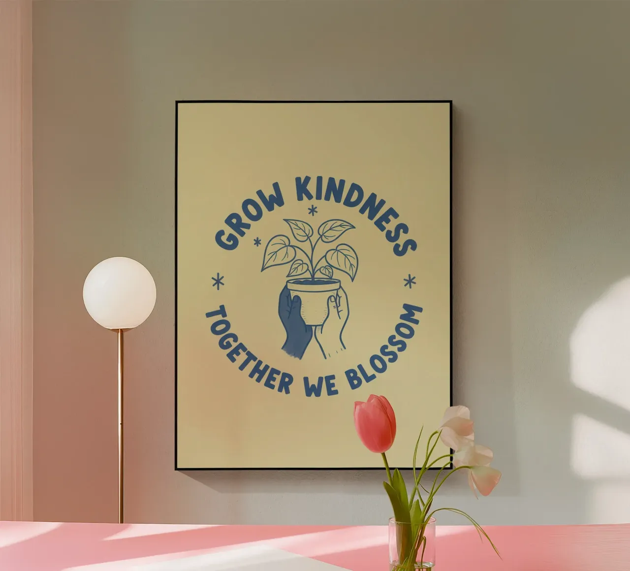 Gentilezza fiorente plexiglass da Good Cracks