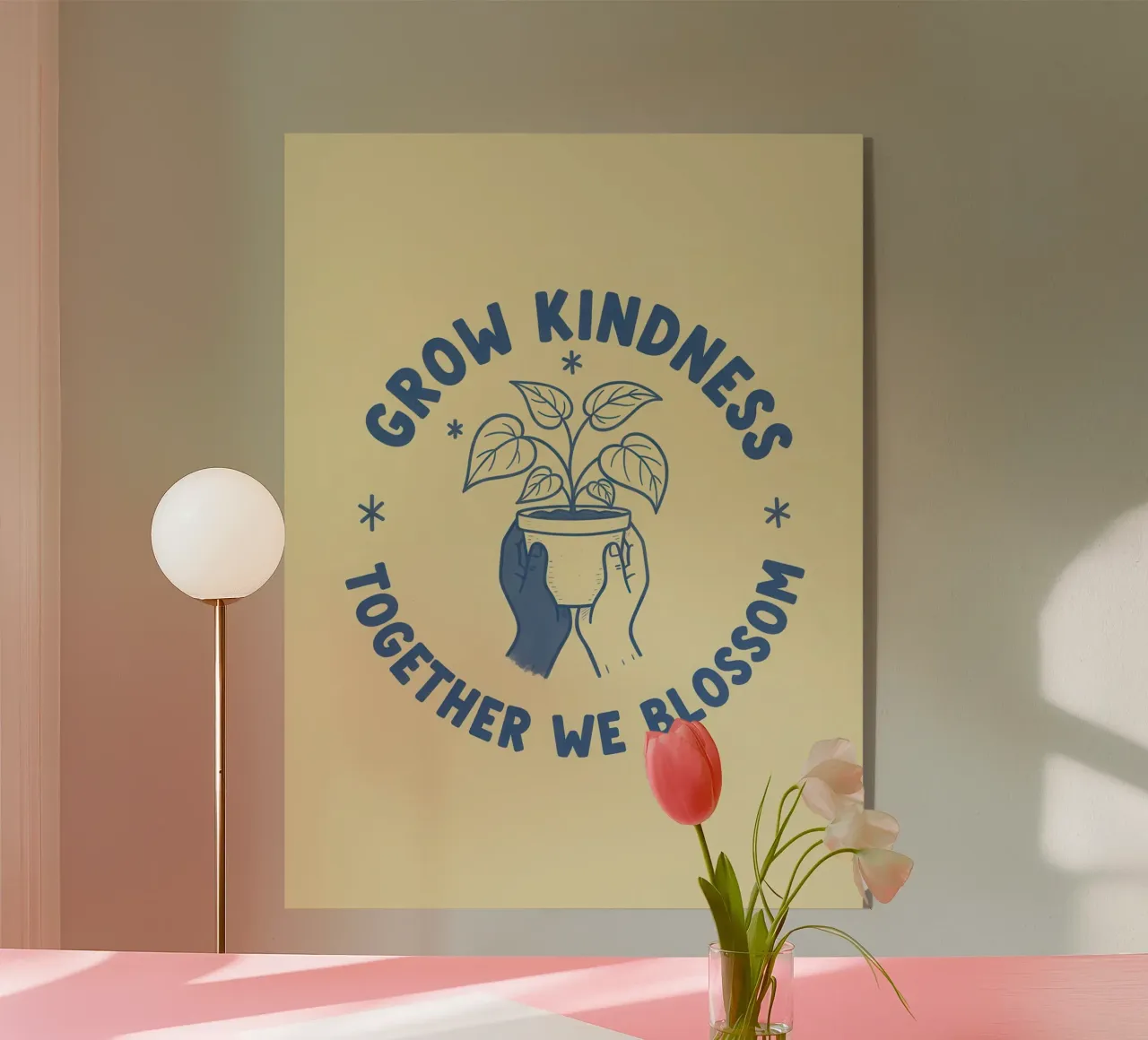 Gentilezza fiorente plexiglass da Good Cracks