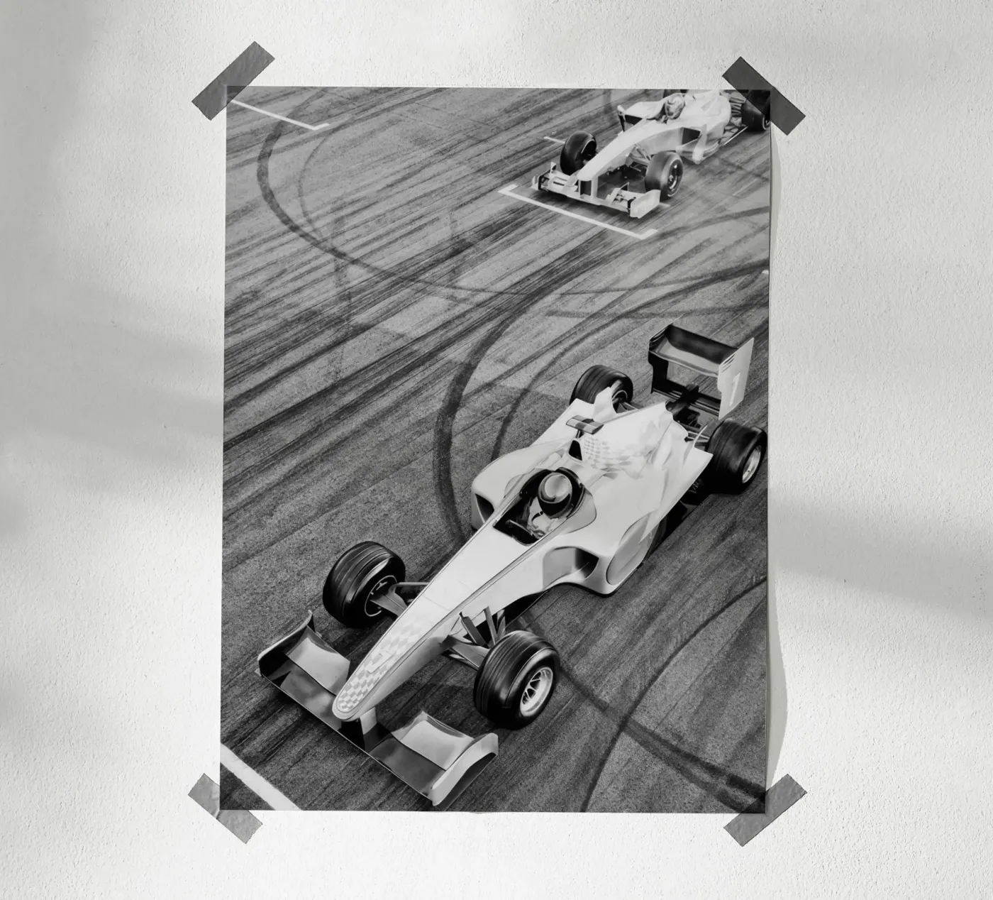 Auto da corsa poster da memory in photograph