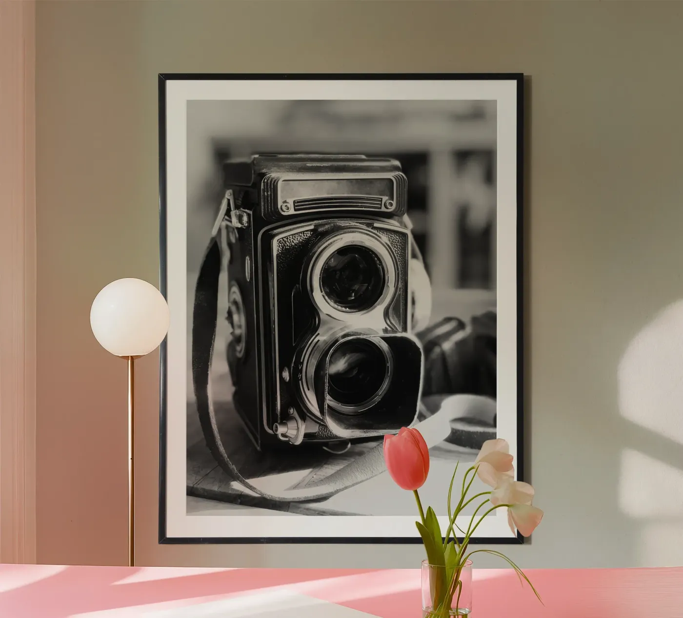 Old Style Camera poster by memory in photograph
