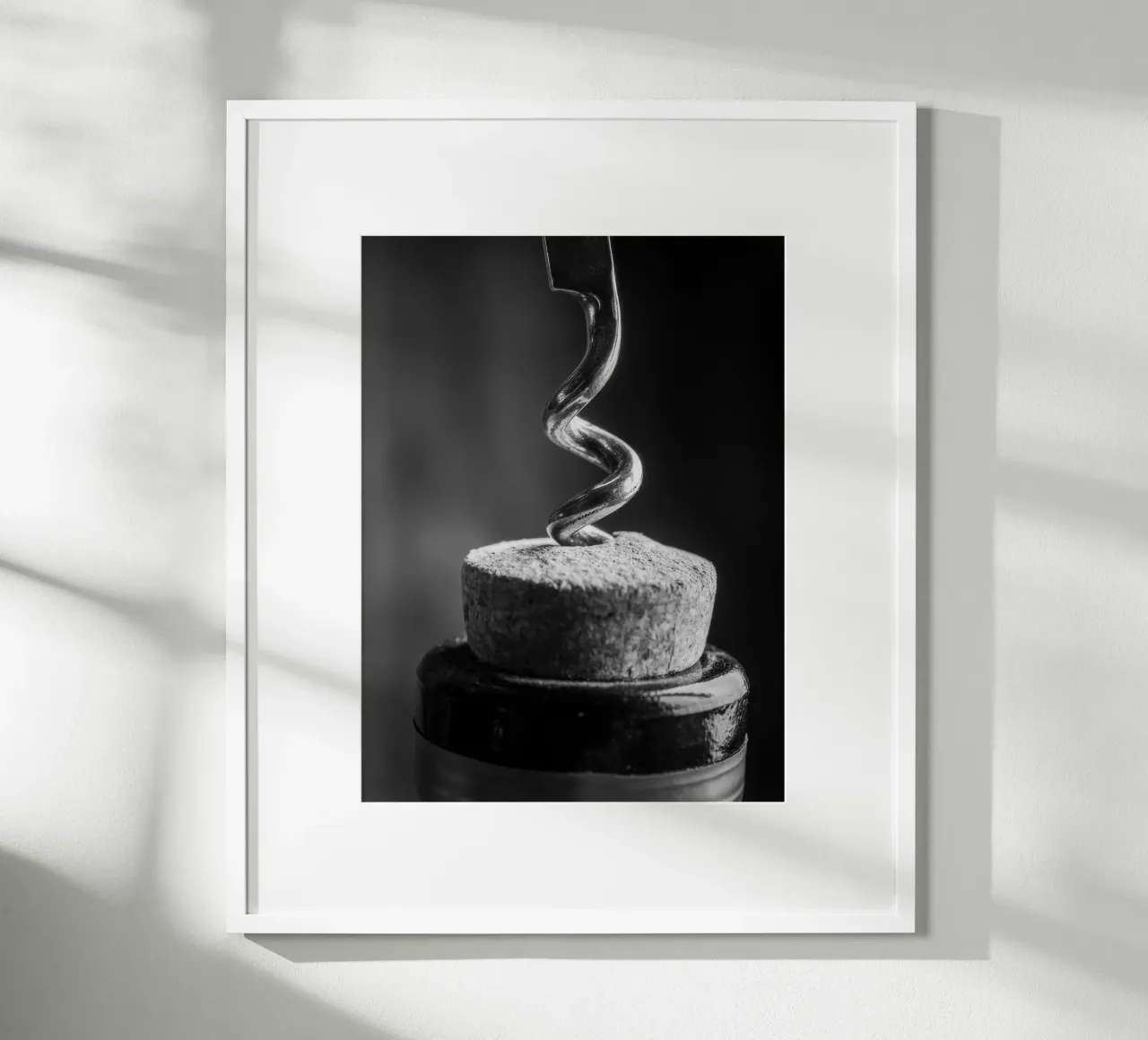 Corkscrew poster van memory in photograph