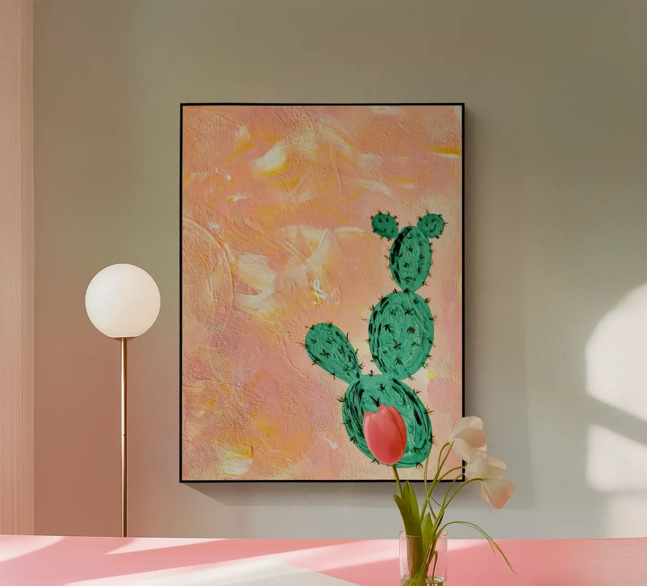 Lush Cactus plexiglass da Dopamine Goods