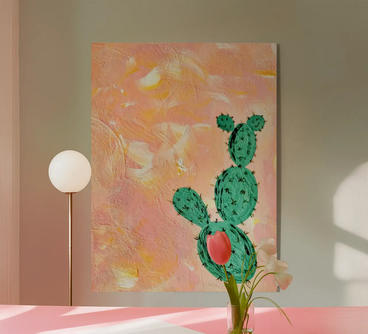 Lush Cactus plexiglass da Dopamine Goods