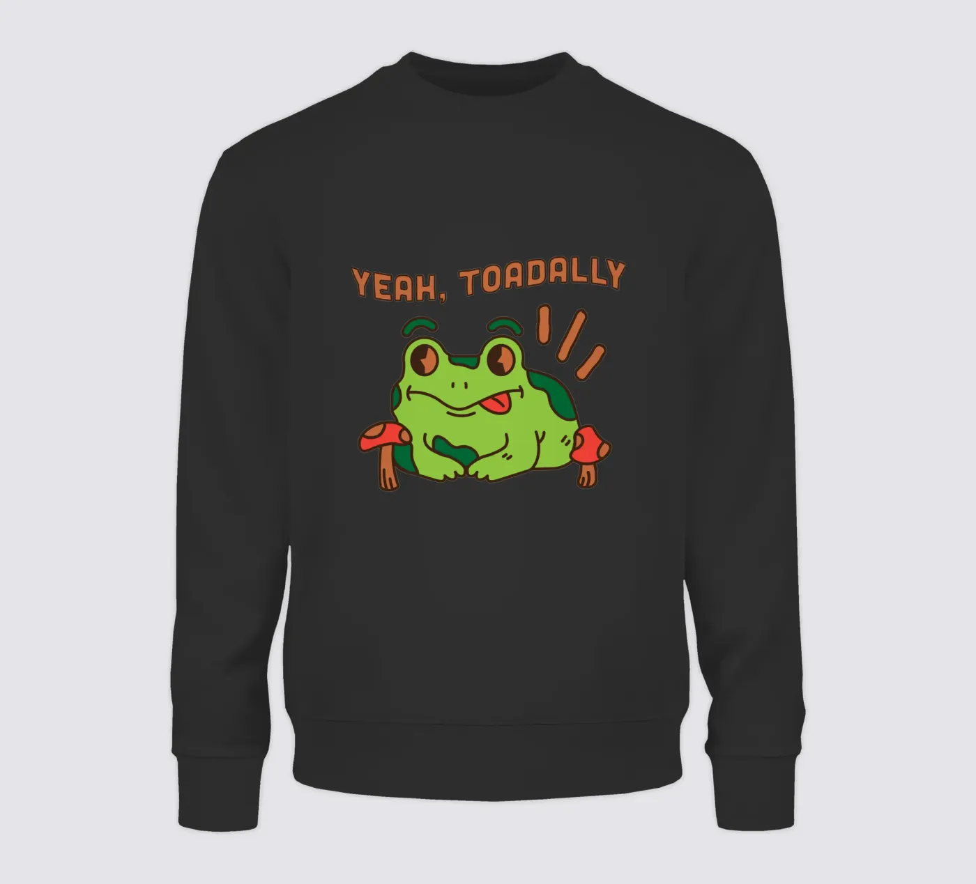 Sì, Rospo felpa da DesignArt