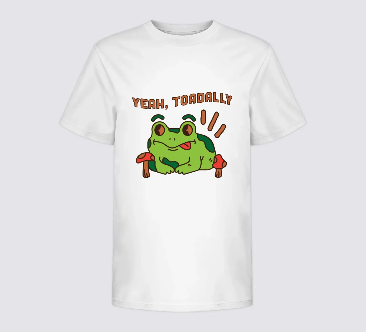 Yeah, Toadally t-shirt bambini da DesignArt